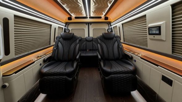 8 passenger sprinter van inside lancaster