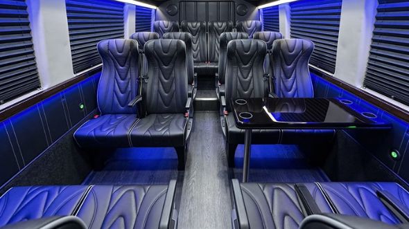 lancaster 20 passenger sprinter van interior
