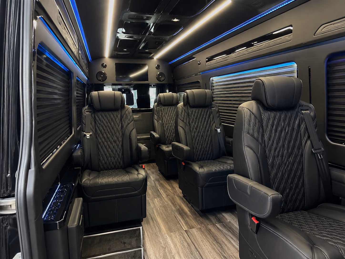 lancaster 12 passenger sprinter van interior