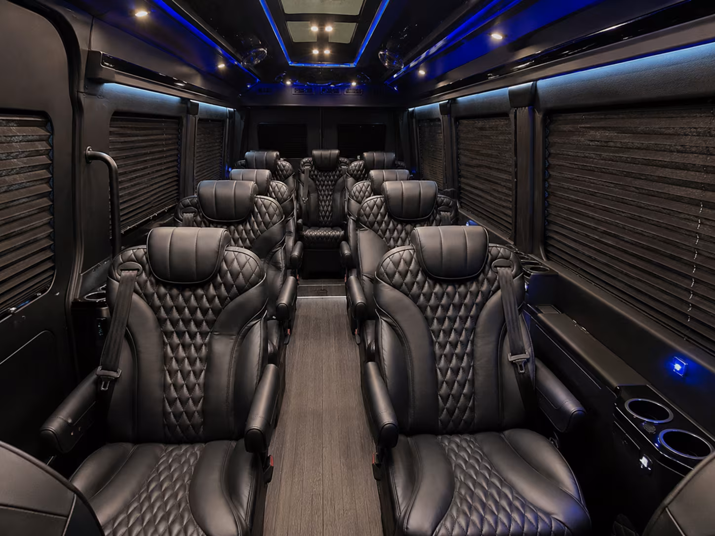 lancaster 8 passenger sprinter van inside