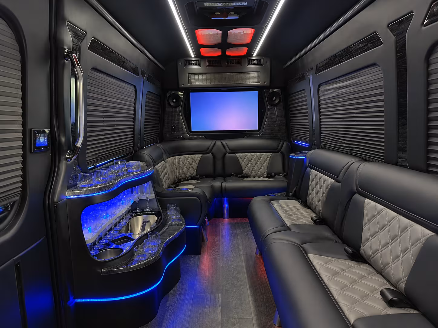 lancaster sprinter limousine interior